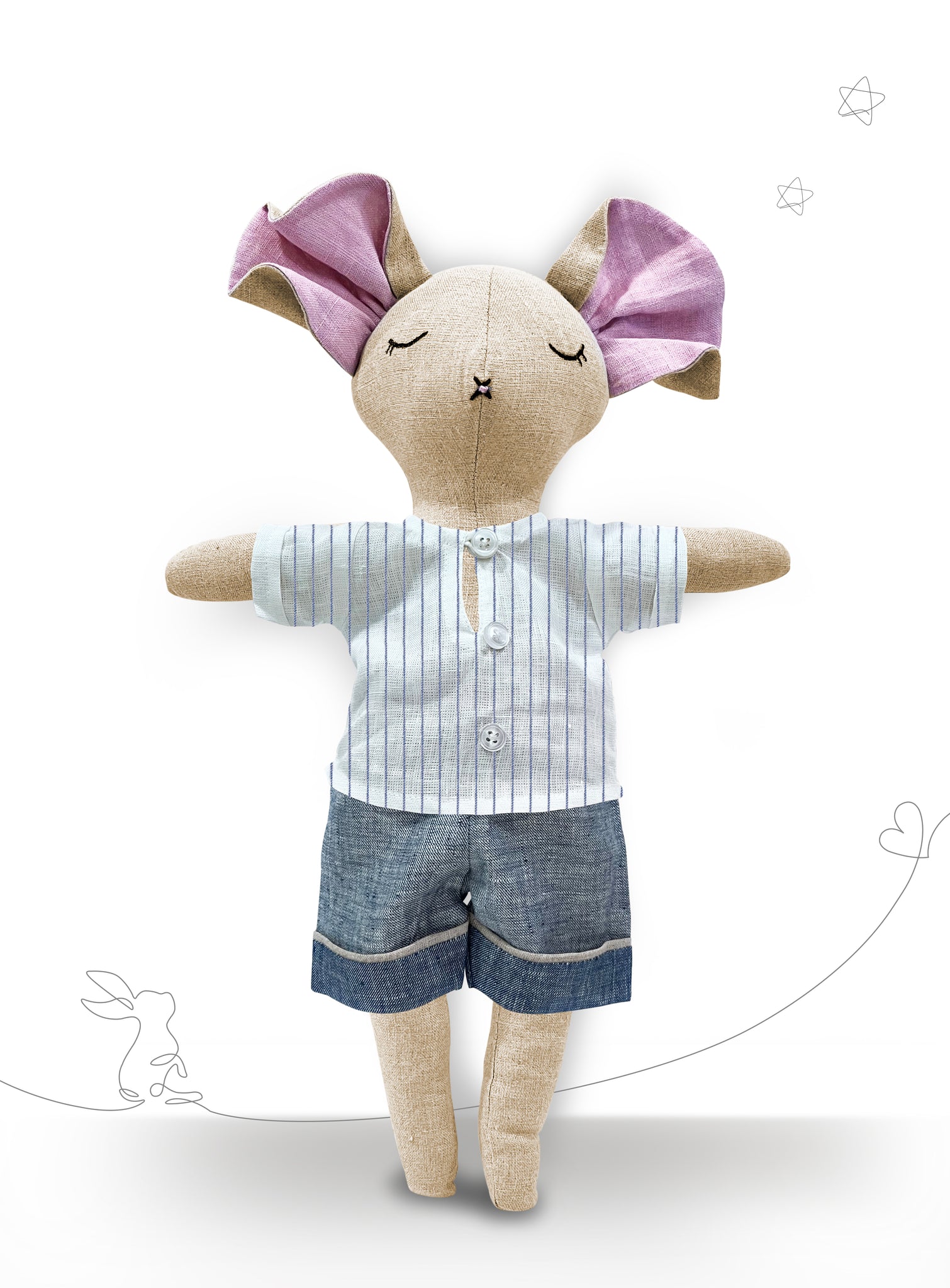 Mr. Baby Shirt + Bunny Pant