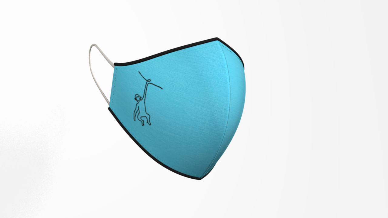 GIRAFFE. ZEBRA. MONKEY | Set of 3-Masks-KAVERi