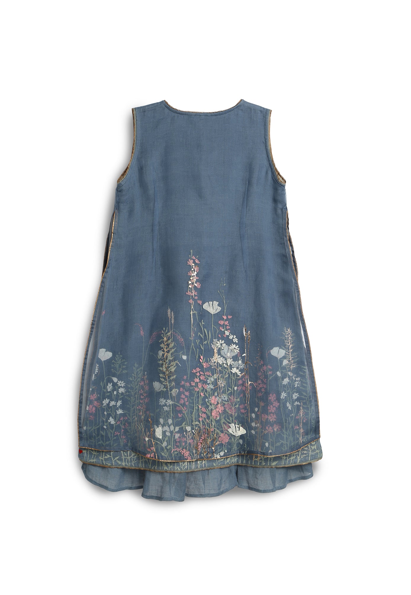 Painted Forest Double Layer Dress