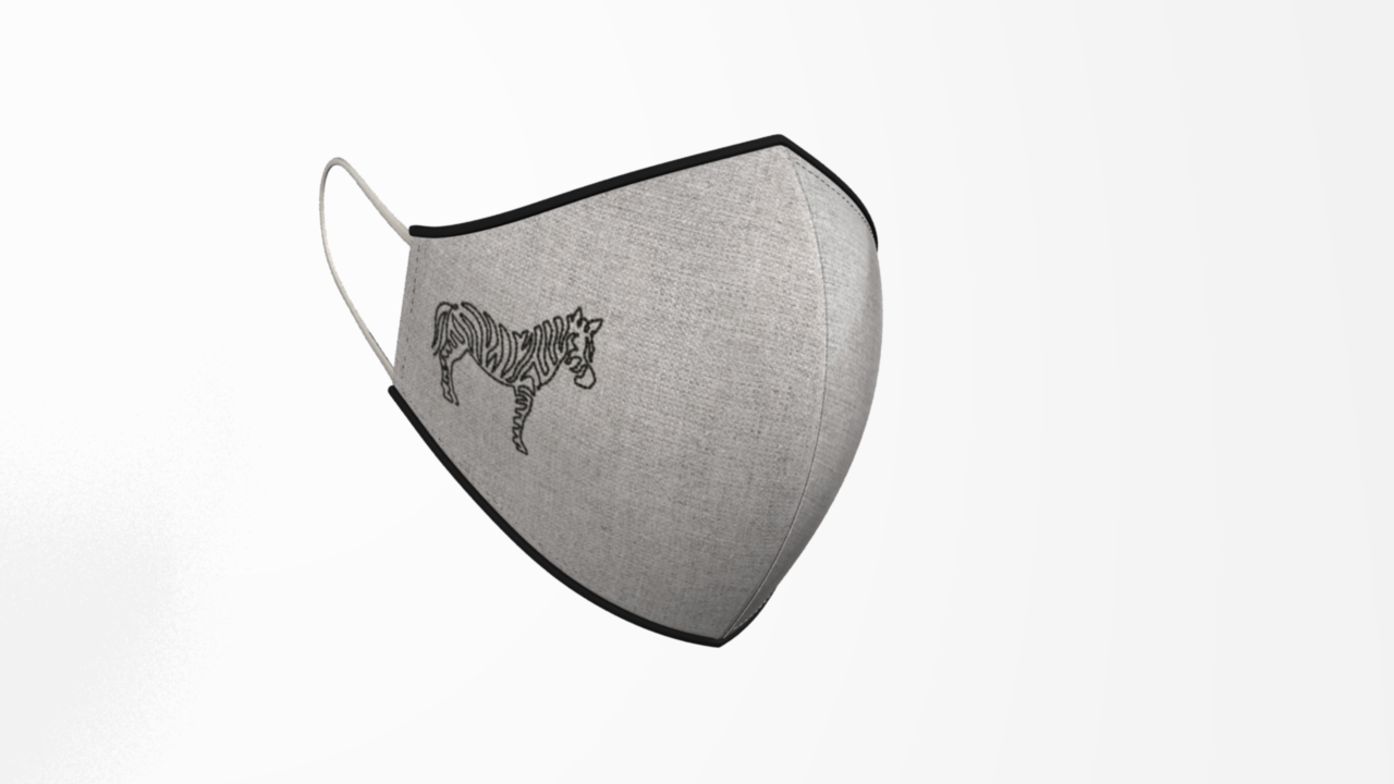 GIRAFFE. ZEBRA. MONKEY | Set of 3-Masks-KAVERi